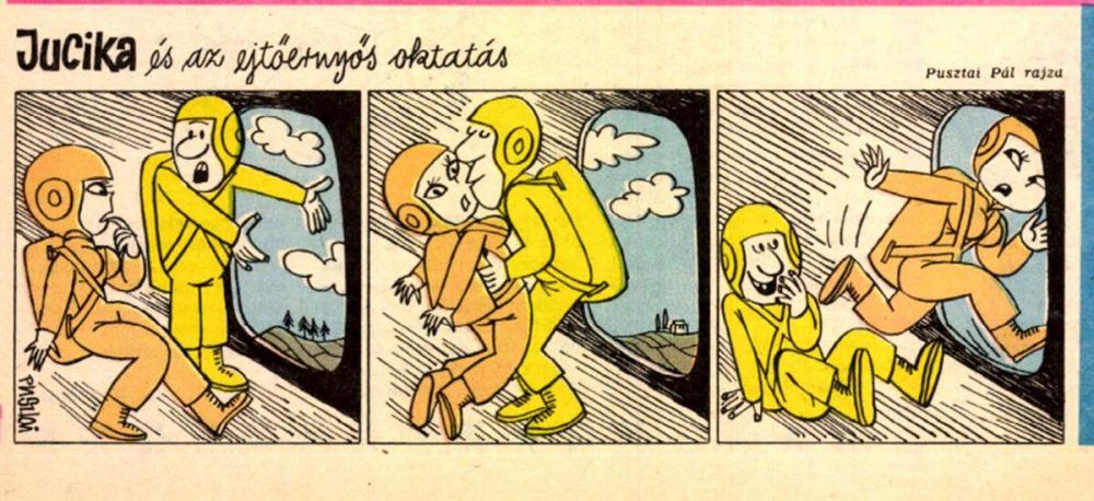 Pál Pusztai - Jucika és az ejtőernyős oktatás.jpg